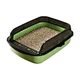 Deepened cat litter box